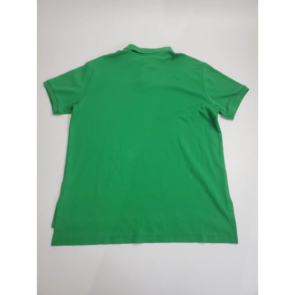 Polo‎ By Ralph Lauren Men's Short Sleeve Polo Shirt, Green, Large